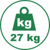 Hmotnost 27 Kg