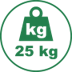 25 kg