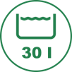Zásoba vody: 30 l